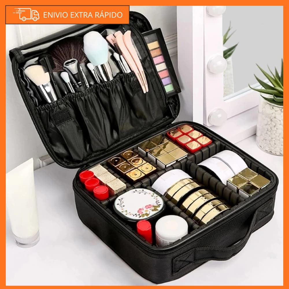 Maleta Maquiagem Mochila Para Maquiador Manicure Viagem Profissional