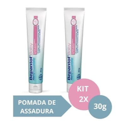 Creme Preventivo De Assaduras Bepantol Baby 30g KIT C/2 UN