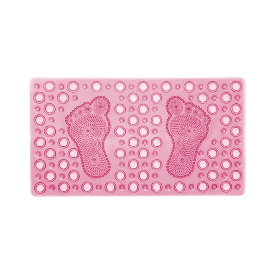 Tapete De Box Banheiro ANTIDERRAPANTE Ventosa Massageador Limpeza De Pés  Top Olaola1