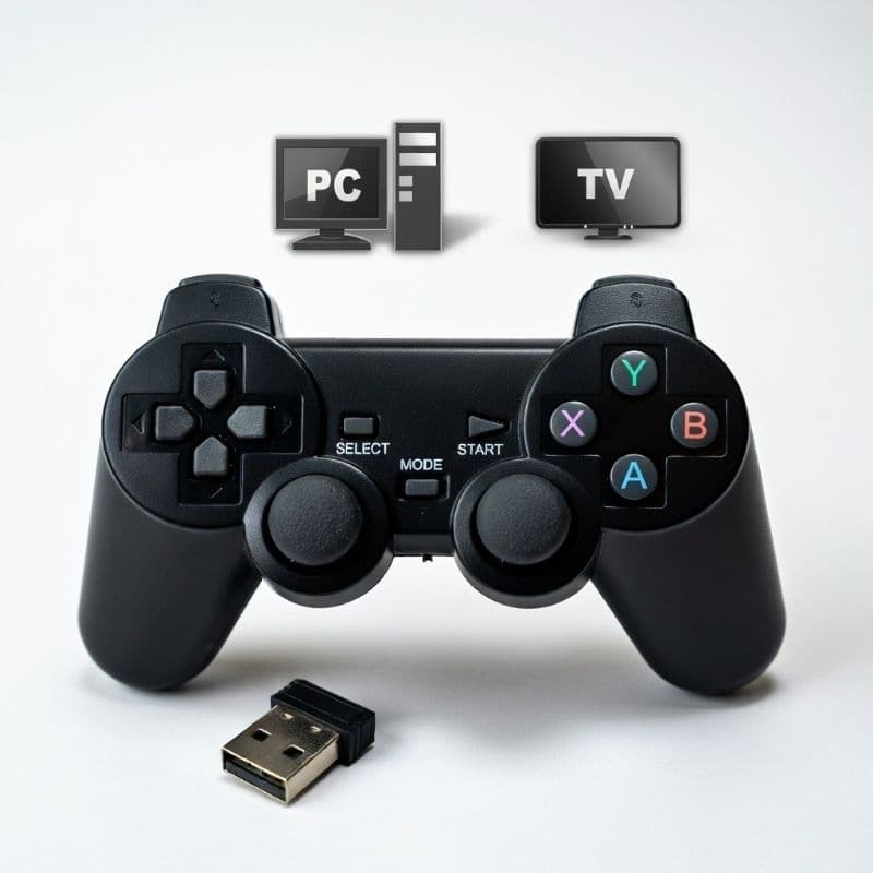 um controle mais dong sem fio para  / game stick / TV / computador / TV Box / projetor /