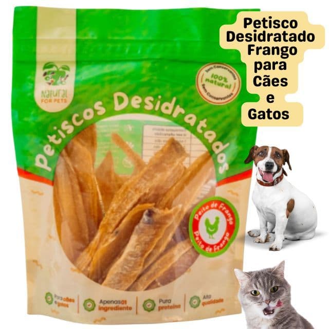 Petisco Natural Desidratado Peito de Frango