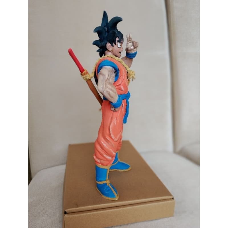 Action Figure Goku Dragon Ball Z 25cm Boneco Anime Colecionável DBZ Estátua Geek