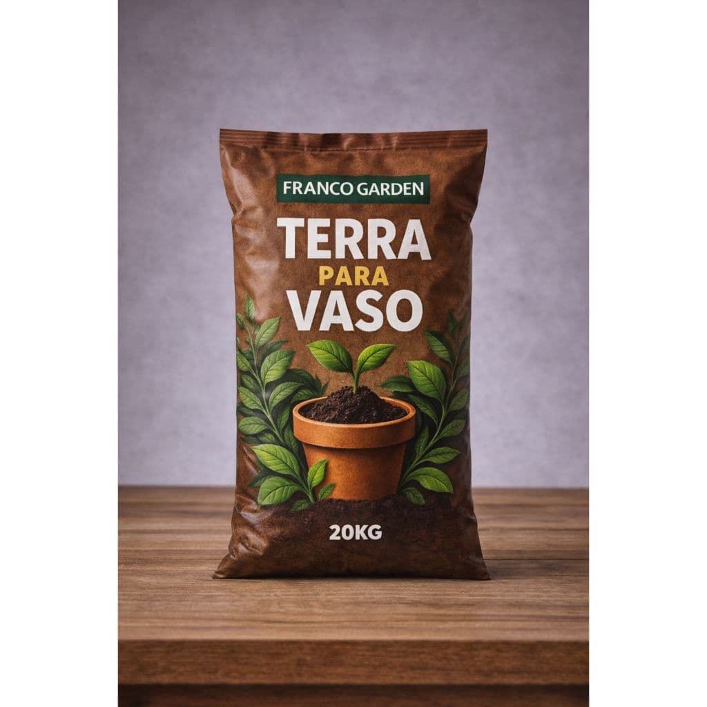Terra Vegetal Adulbada 20 kg Pronta Para Plantar Natural 20 kg canteiros jardins vasos
