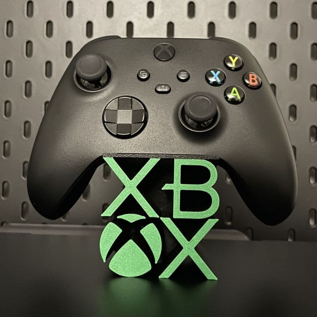 Suporte para Controle Xbox Series S / Series X com Logo Xbox – Porta Controle Gamer para Mesa e Setup