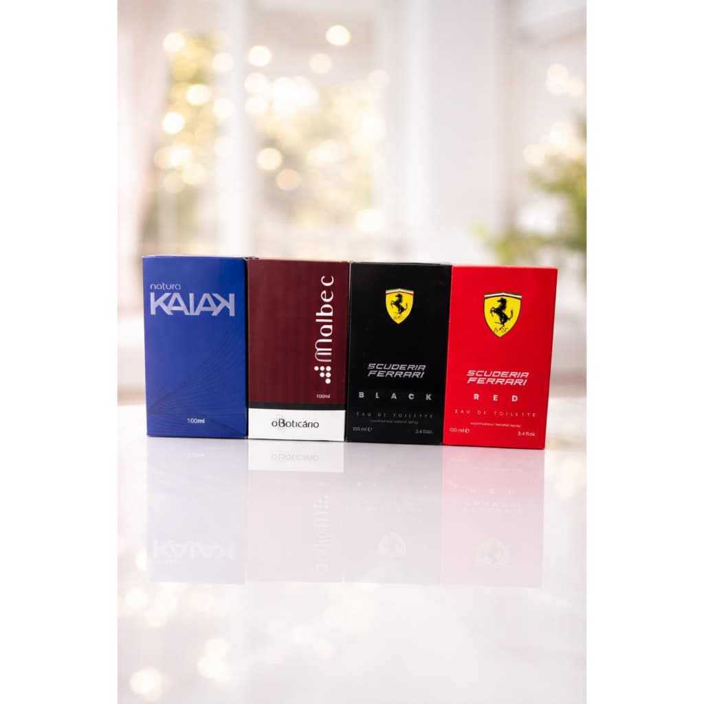 Kit 4 perfumes masculino 100ml cada