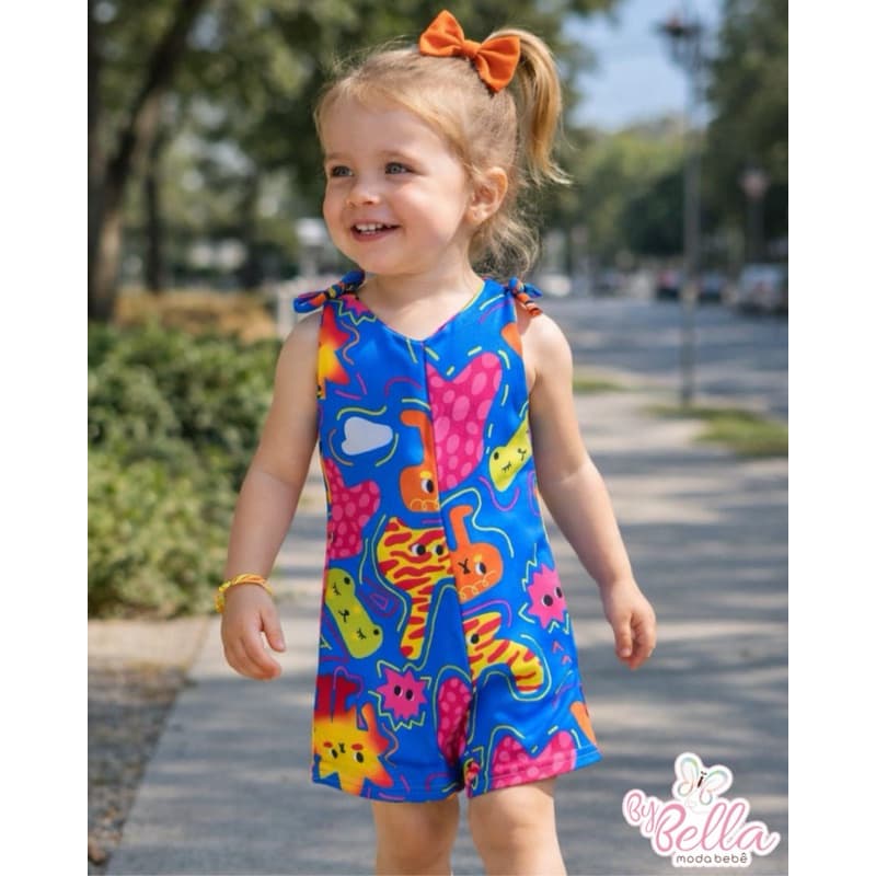 MACACÃO INFANTIL MENINA SLIME 04 anos