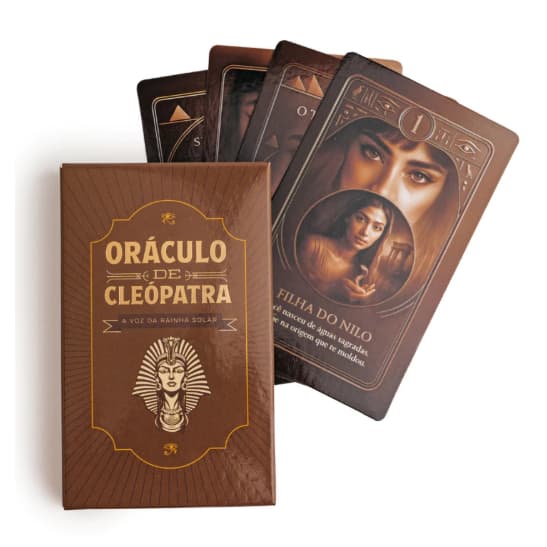 Oráculo Cleópatra Cartas Tarô 36 Com Manual Em Português
