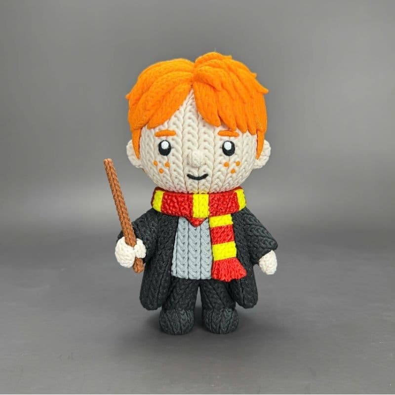 Boneco Bruxinho Estilo Ron Weasley – Boneco Decorativo Colecionável Inspirado em Harry Potter Presente paraFãs