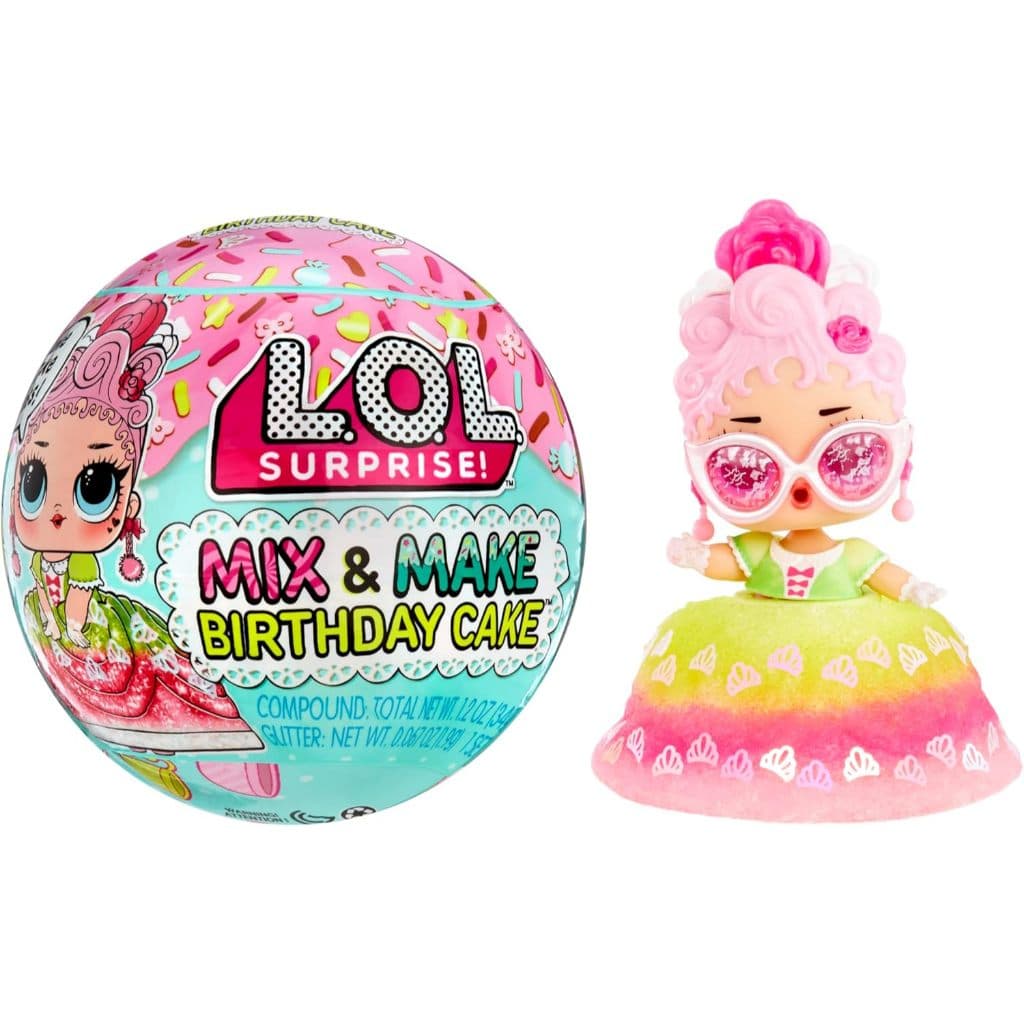 Boneca LOL Surprise Mix e make Birthday Cake