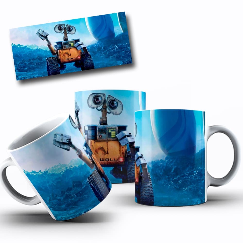 Caneca Pixar Personalizada Nome Geek Nerd Filme Divertidamente Personalizado
