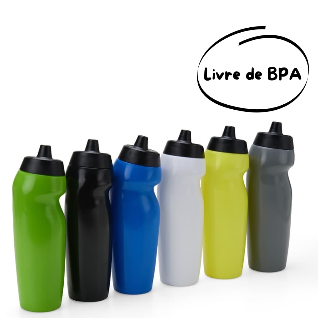 Garrafa Squeeze 640 ml Livre de BPA Válvula Antivazamento e Design Ergonômico Uso Diário esportivo