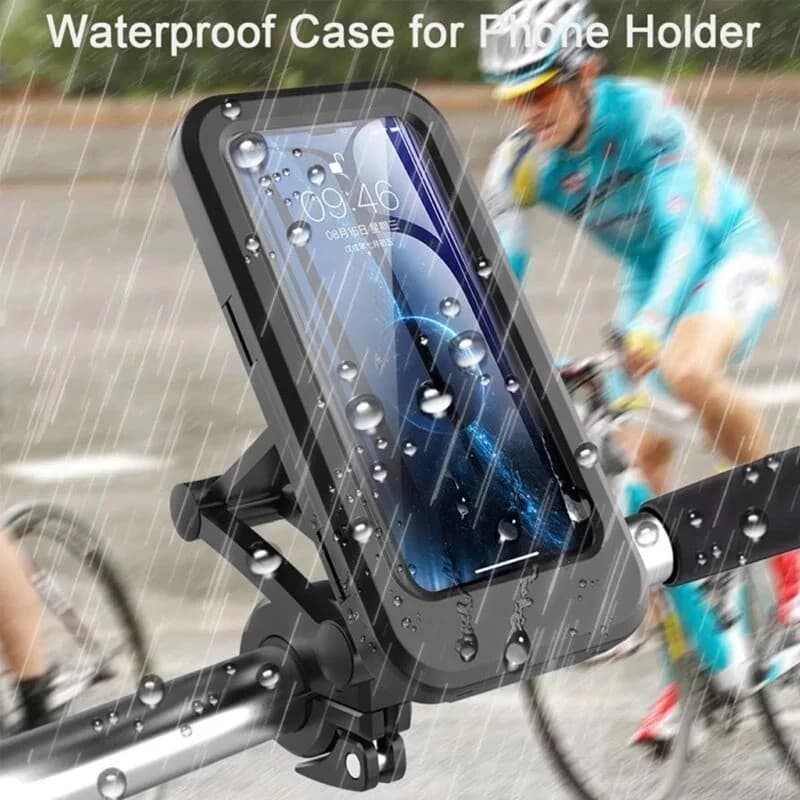 Adequado para motocicletas e bicicletas passeios ao ar livre suporte para celular de navegação à prova d'água