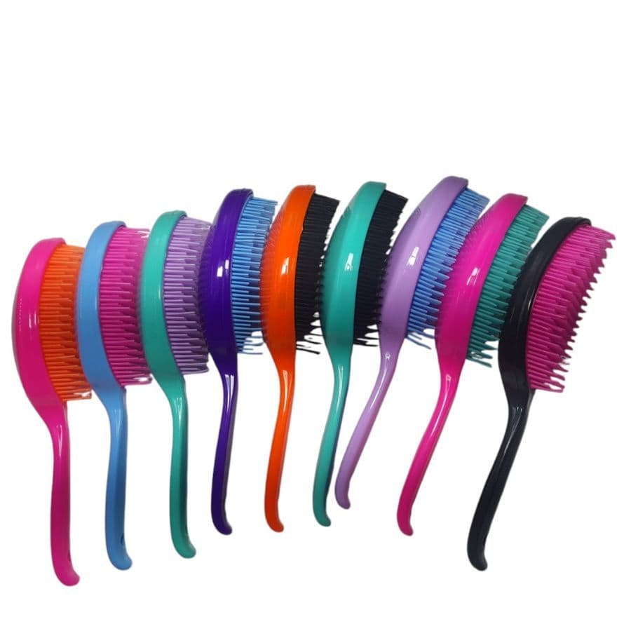Escova Raquete Oval - Cores Sortidas