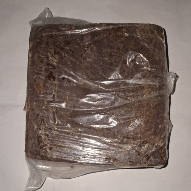 Rapadura de cana pura dos gerais 1500g doce caseiro