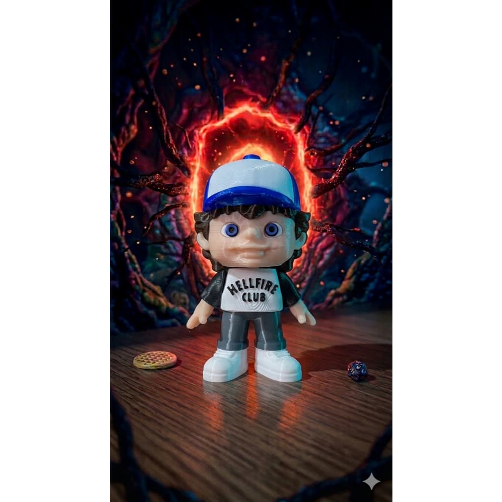 Dustin - Boneco Colecionável Stranger Things