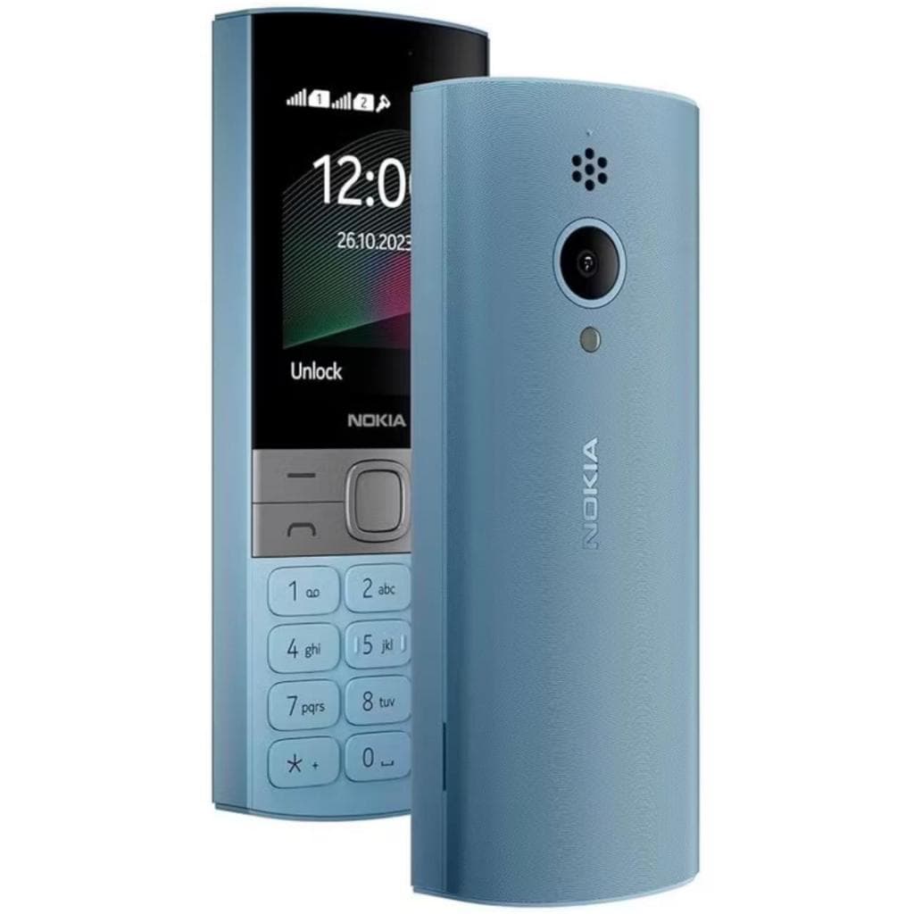 Celular Nokia 150 4G e 2 Chip Fácil Para Idoso - teclas grandes - AZUL