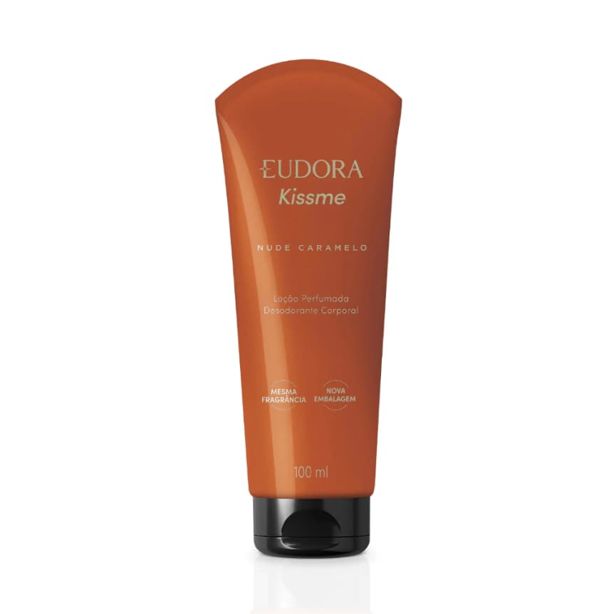 Loção Hidratante Desodorante Corporal Kiss Me Nude Caramelo 100ml