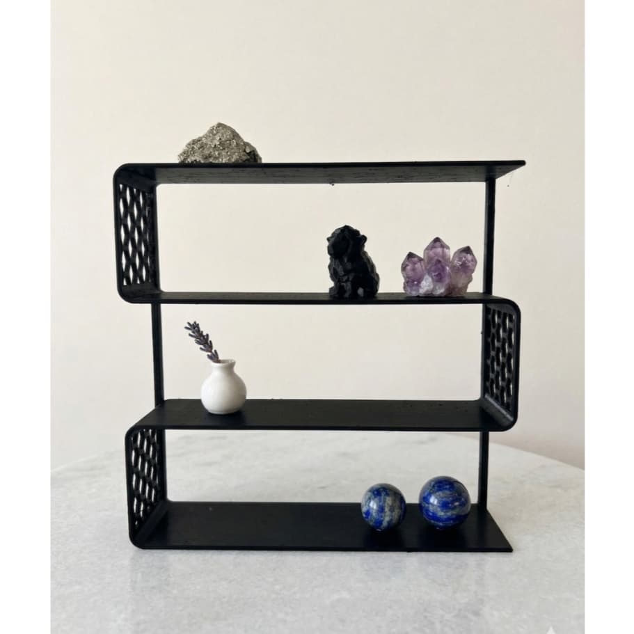 Mini Estante Decorativa Prateleira – Organização com charme e estilo - para Mesas - Aparadores