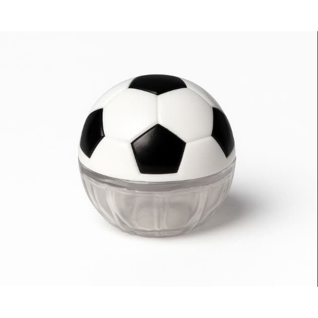 Kit 10/12/24/36 Bola Bolinha de Futebol Lembrancinha Tubete Baleiro Acrílico Festa Aniversário Decoração Infantil
