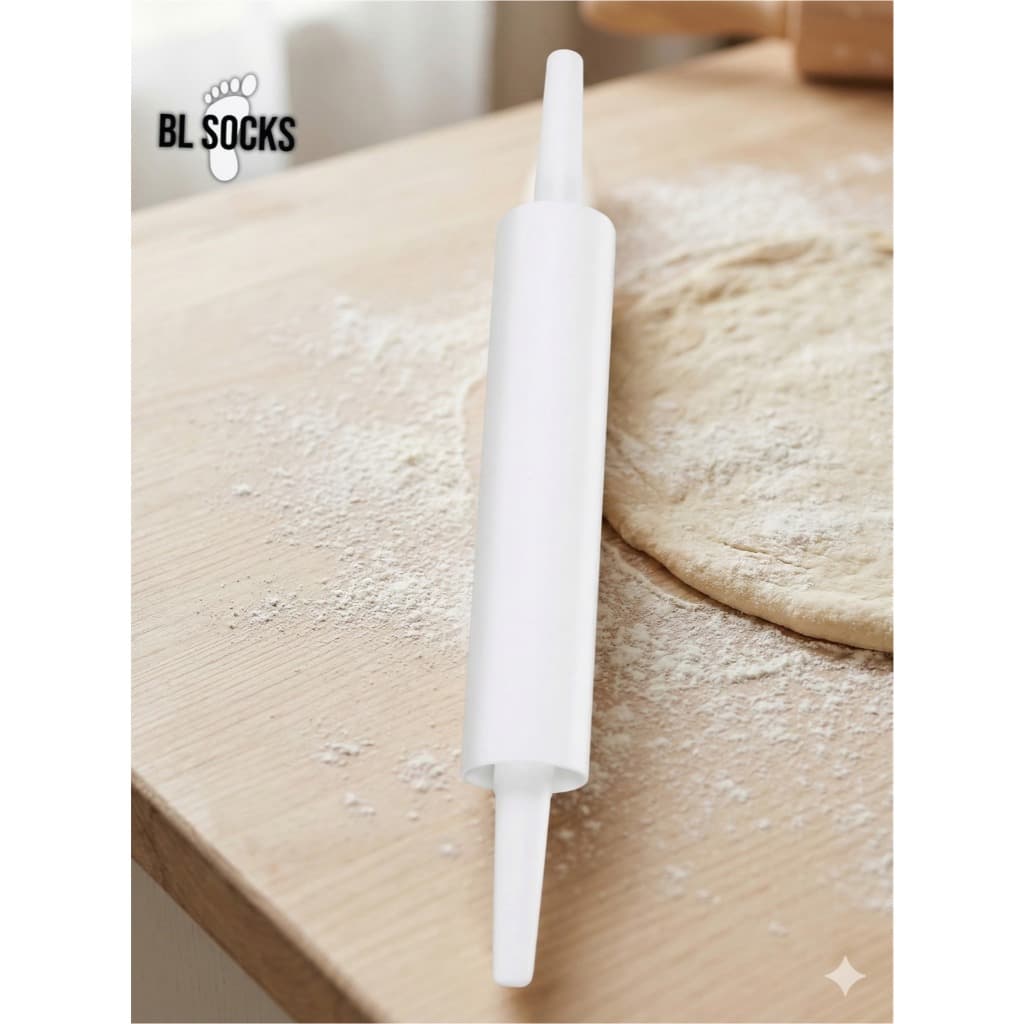 Rolo Plástico Giratório Para Pizza Pão Pastel Massa Salgados Fácil Lavagem Reutilizável