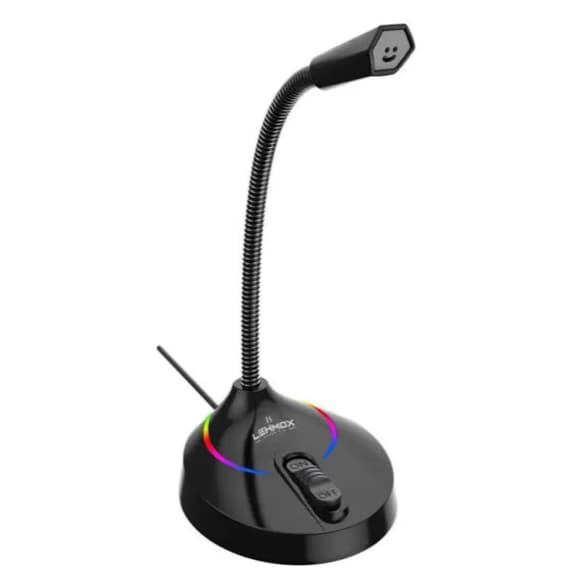 Microfone de Mesa Gamer RGB – GT-GK55