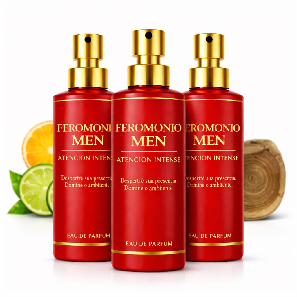 PERFUME PARA CONQUISTAR MULHERES FEROMONIOS ATENCION INTENSE