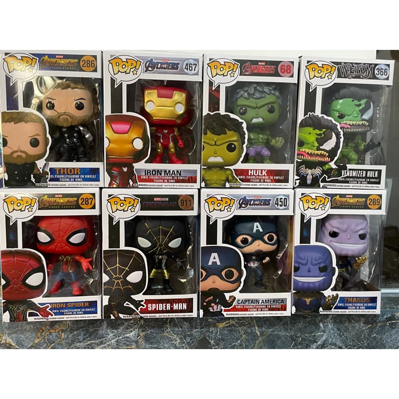 Bonecos Super Herois Pop Colecionáveis