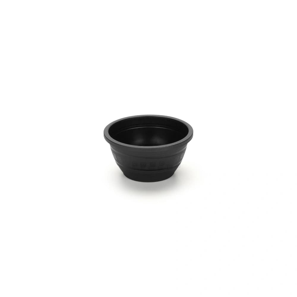 VASO REDONDO 500ml - PRETO