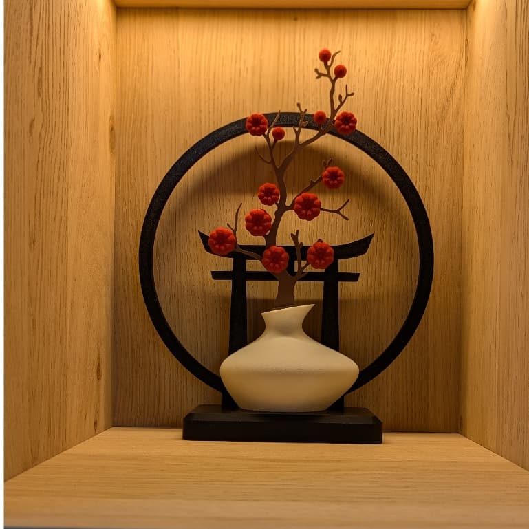 Vaso Decorativo Japonês