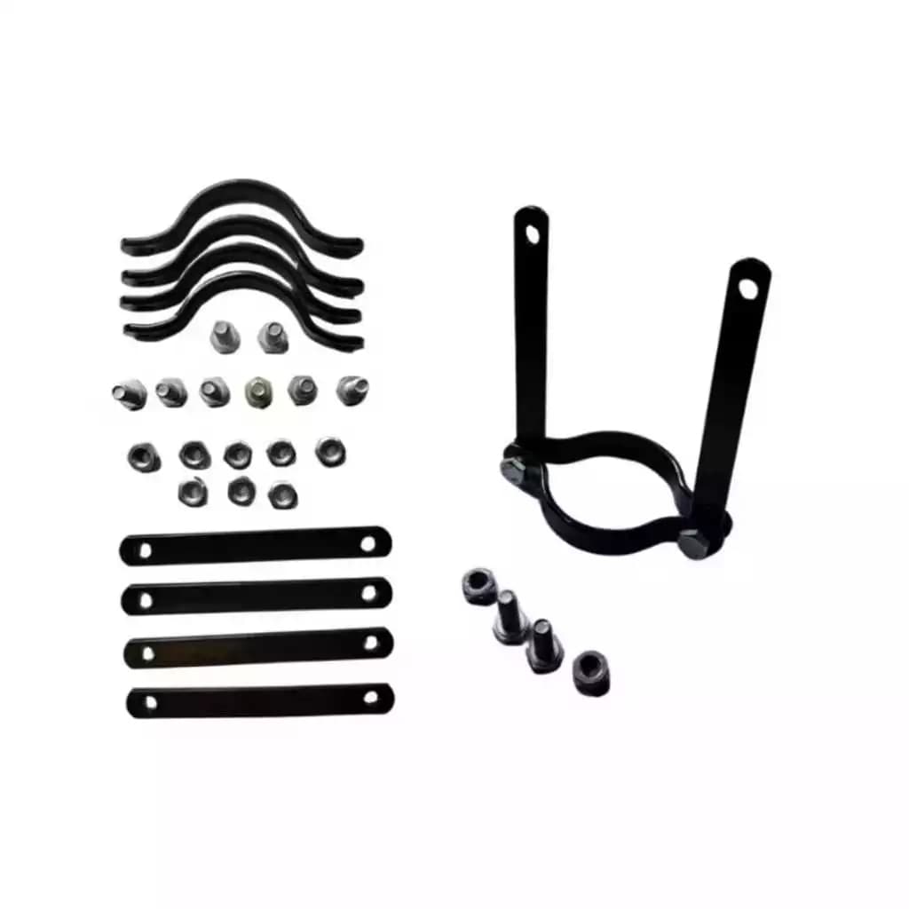 Suporte Adaptador Paralama Xre 190 Bros 160 Nxr 150 Ferro