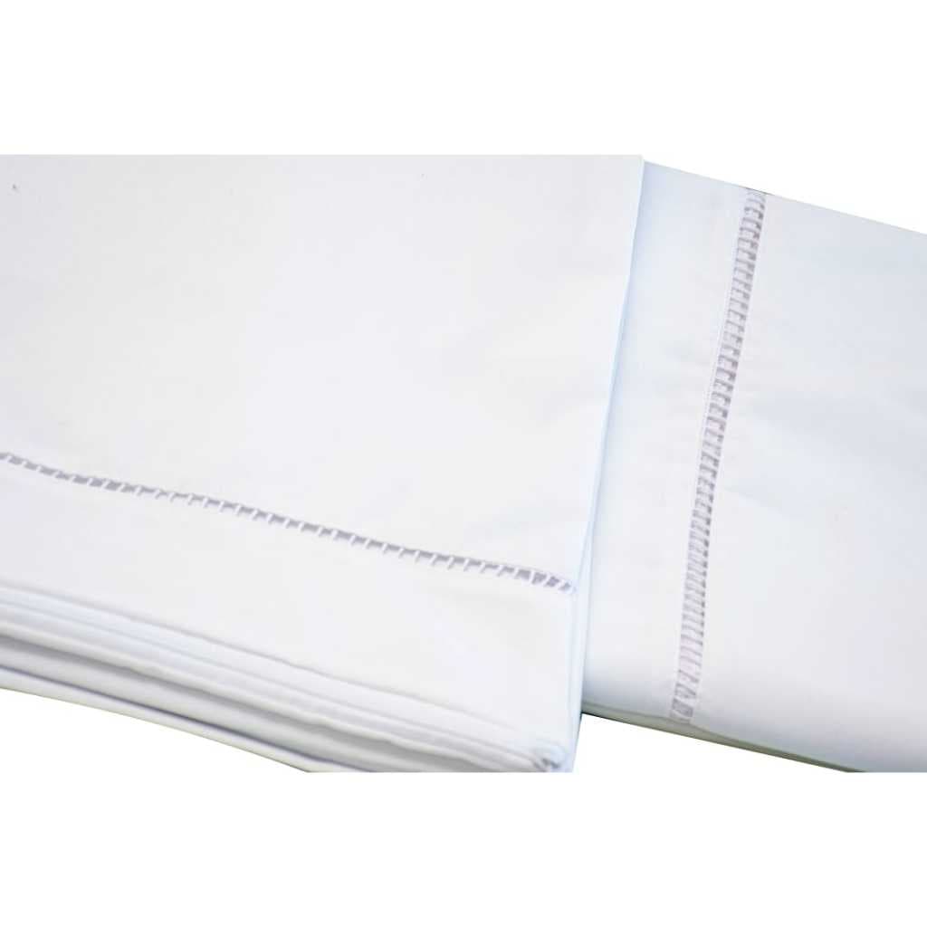 Kit 5 Fronhas Avulsa Percal 180 Fios Ponto Palito Com Zíper 70X50 Cm