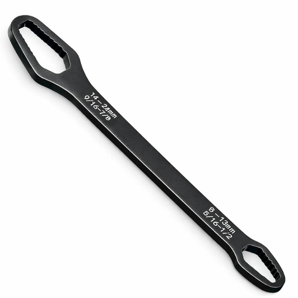 Chave universal catraca de aço cromadas  chave de boca jogo de chave  Ferramenta tipo Plum 8-22MM