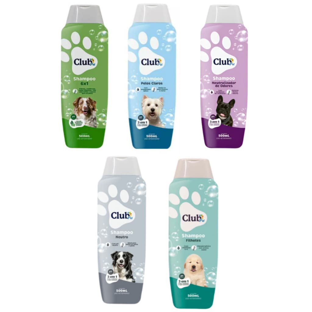 Shampoo Club Pet 500ml - Banho Pet