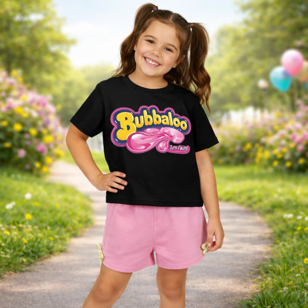 Camiseta Bubbaloo Tutti Frutti Infantil – Moda Kids Camisa 100% Algodão Envio Rápido