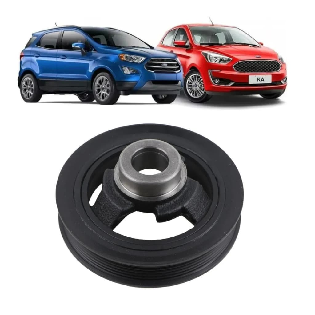 Polia Virabrequim Para Ka Dragon 1.5 12v 3cc 2018 Gn1z6b321c