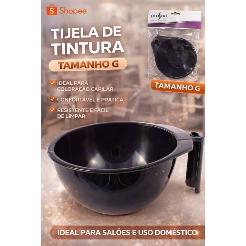 TIGELA DE TINTURA GRANDE (G) – PROFISSIONAL