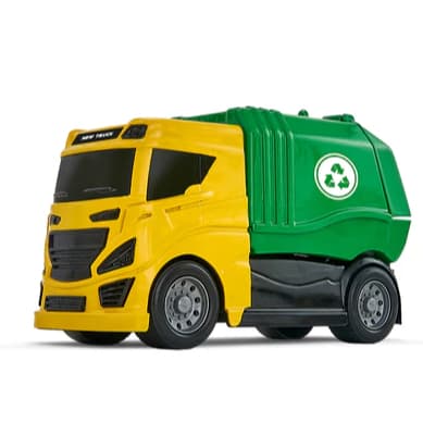 Caminhão De Lixo Articulado - BS TOYS