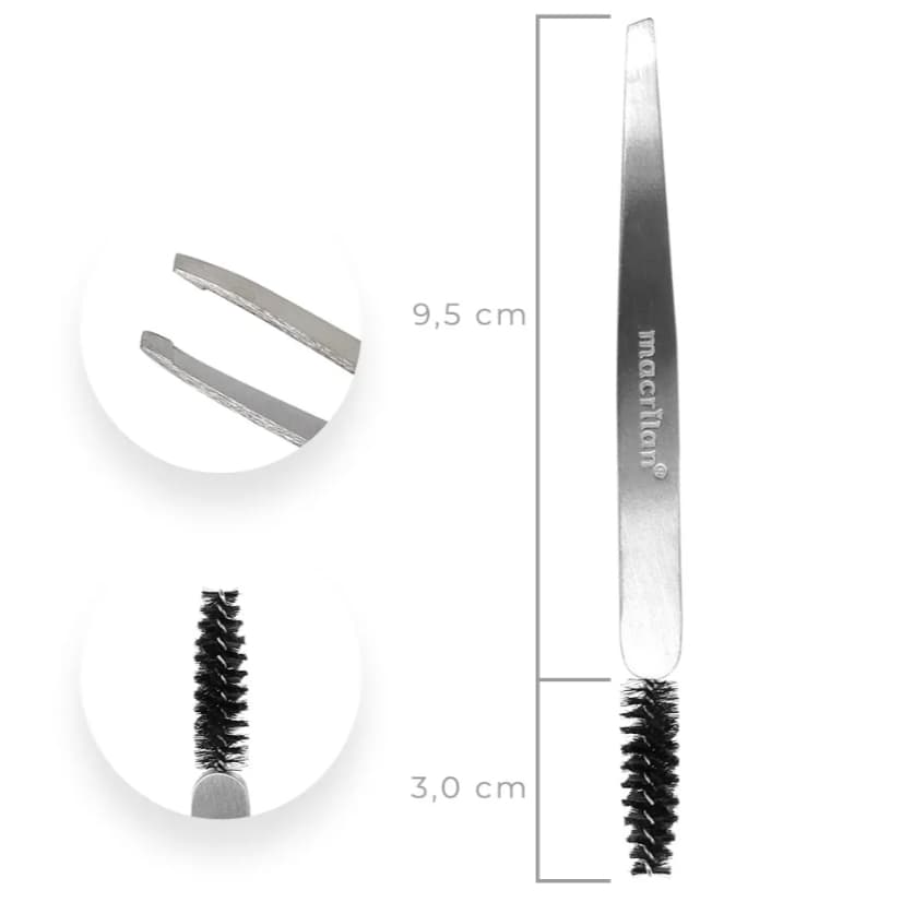 Pinça Diagonal com Escova - Macrilan