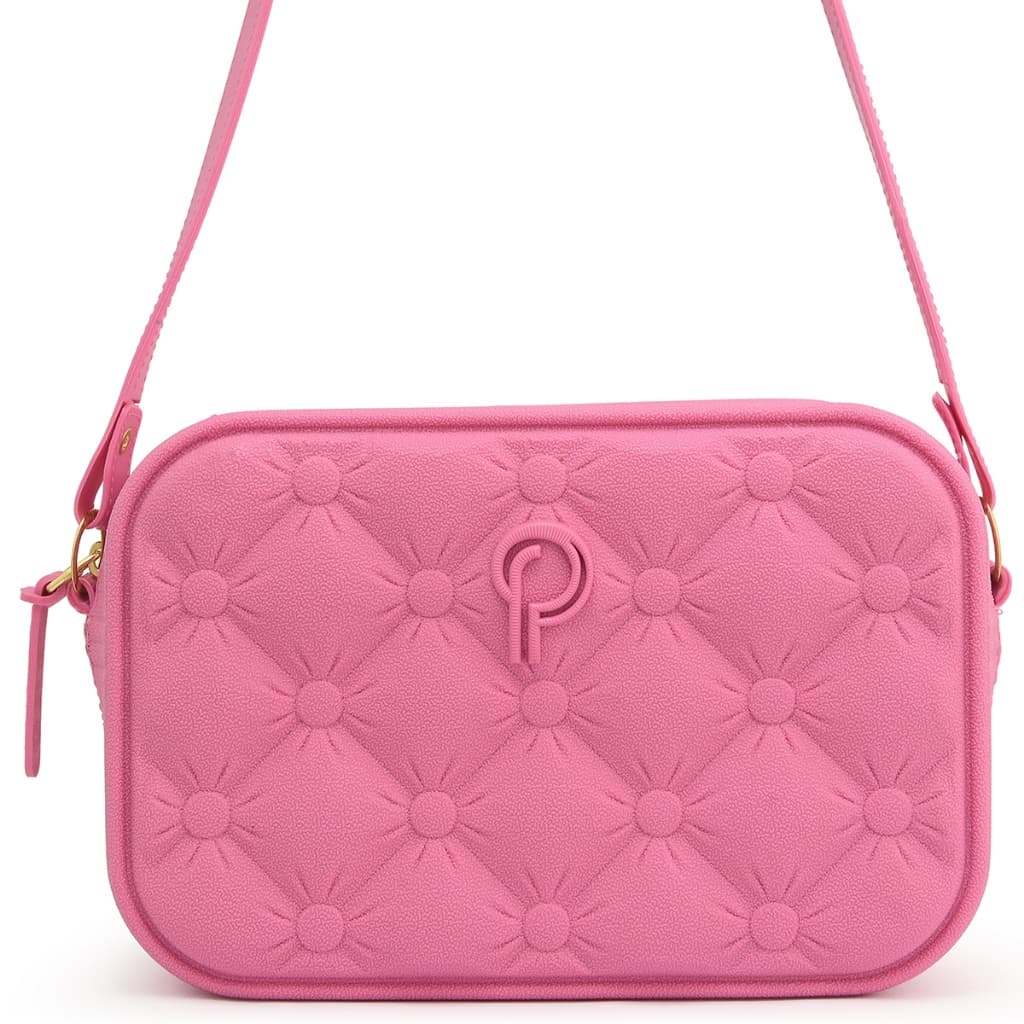 Bolsa Pralolla Feminina Porte Médio Emborrachada Transversal