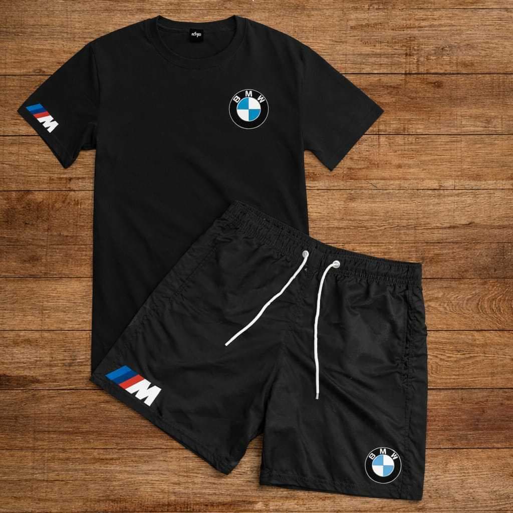Kit Camiseta BMW - M3 + Short Tactel Várias Cores disponíveis Lançamento Chama Imperdível