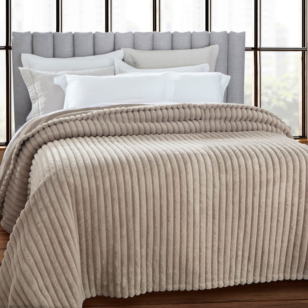 Cobertor Jolitex Super King 240x260 Lili Katz Wavy 500g/m² Luxo Macio Quente Premium