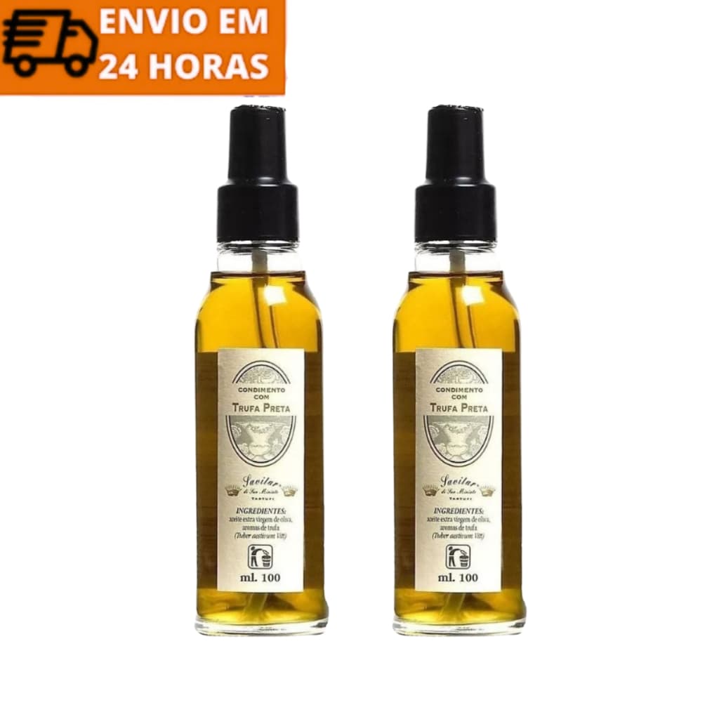 Azeite Spray Savitar Com Trufa Negra 100ml (2 Unidades)