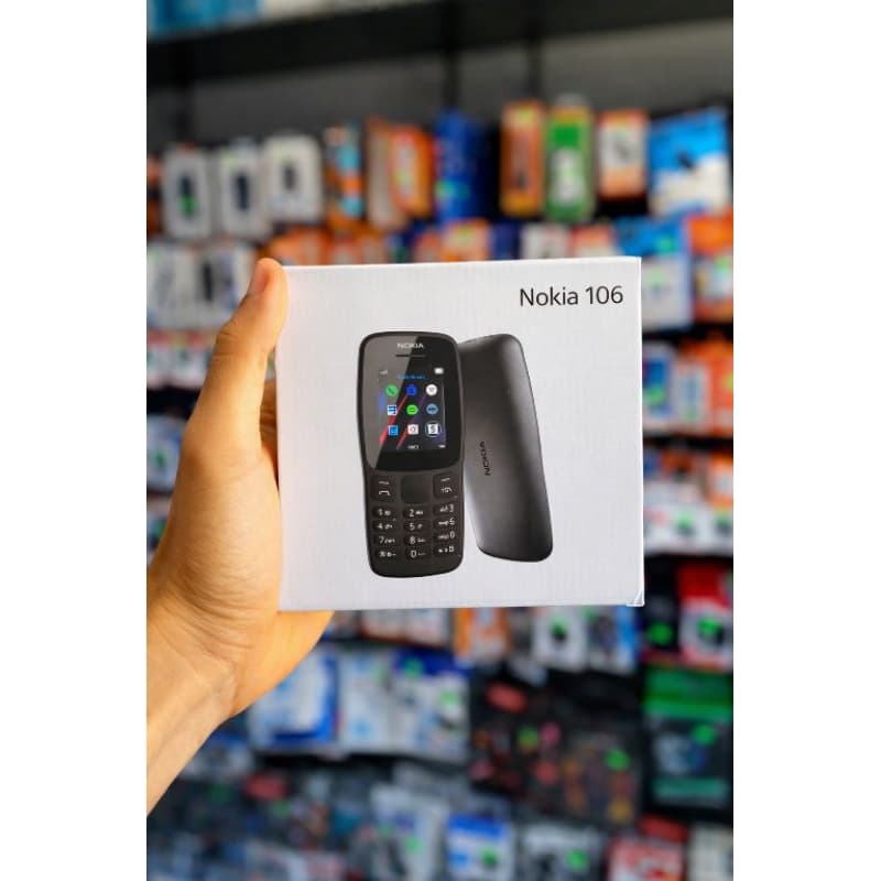 Telefone Nokia 106 Dual Chip Resistente Fácil de Usar