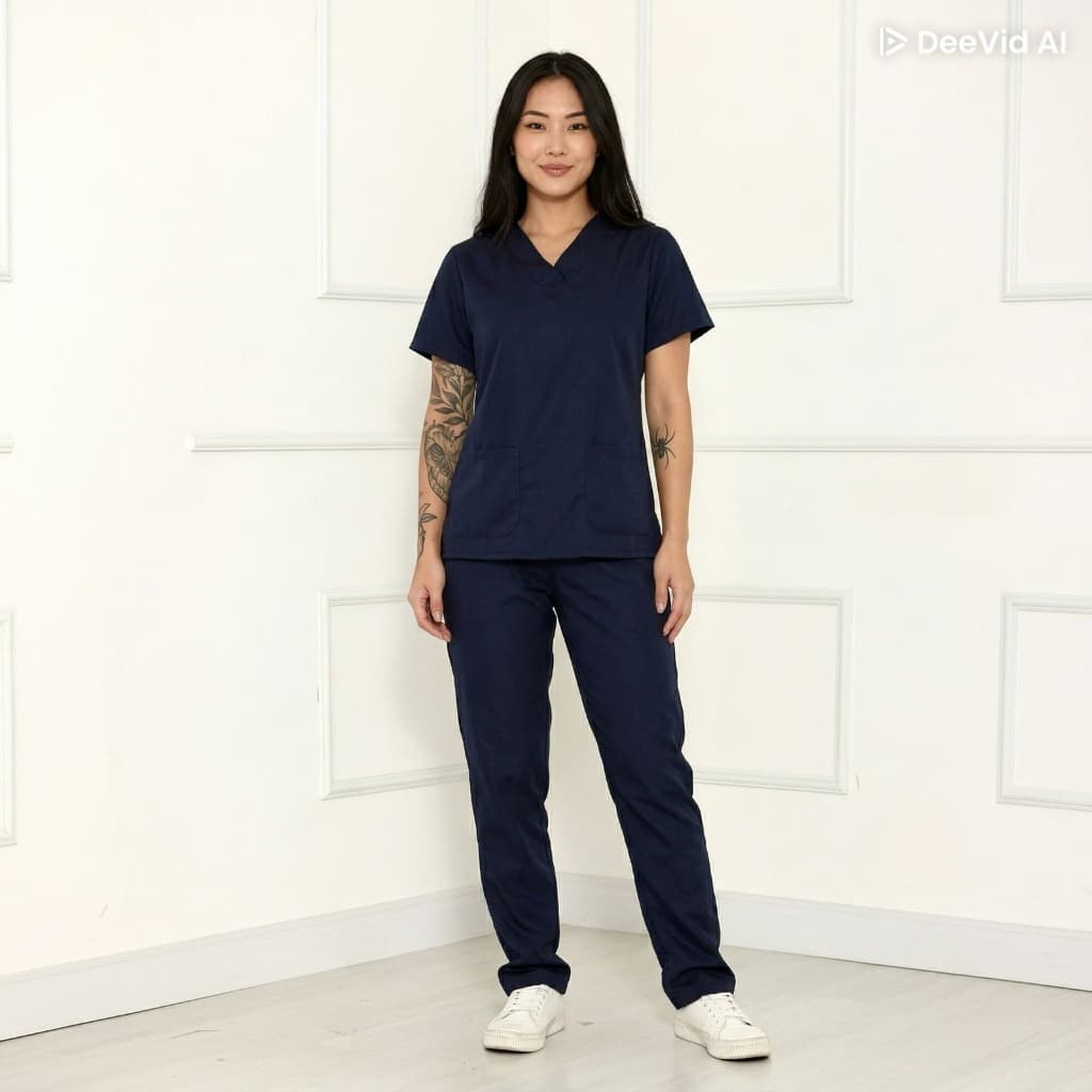 Scrub em gabardine, pijama cirúrgico, uniforme enfermagem, pijama hospitalar 10