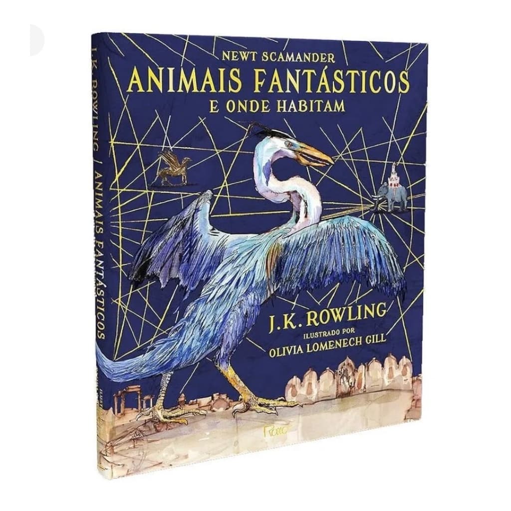 Livro Animais Fantásticos E Onde Habitam Capa Dura