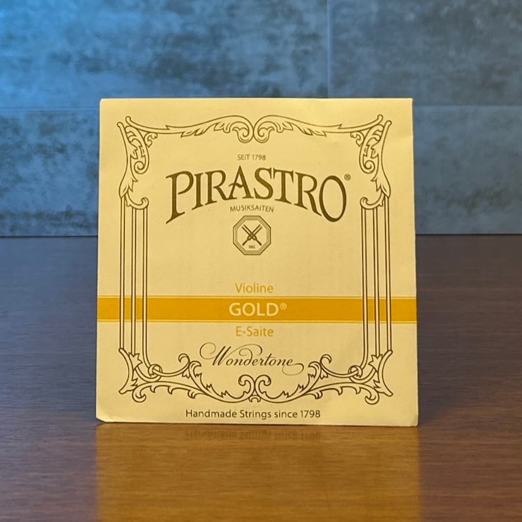 Corda Avulsa Violino Pirastro Wondertone Gold Mi 4/4