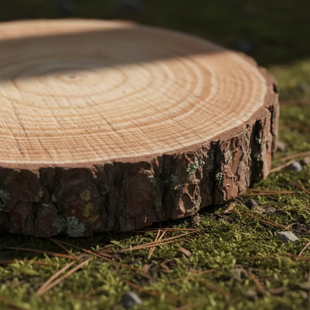 BOLACHA DE MADEIRA REFLORESTADA 25 a 30CM DECORAÇÃO RÚSTICA ARTESANATO FESTA JARDIM