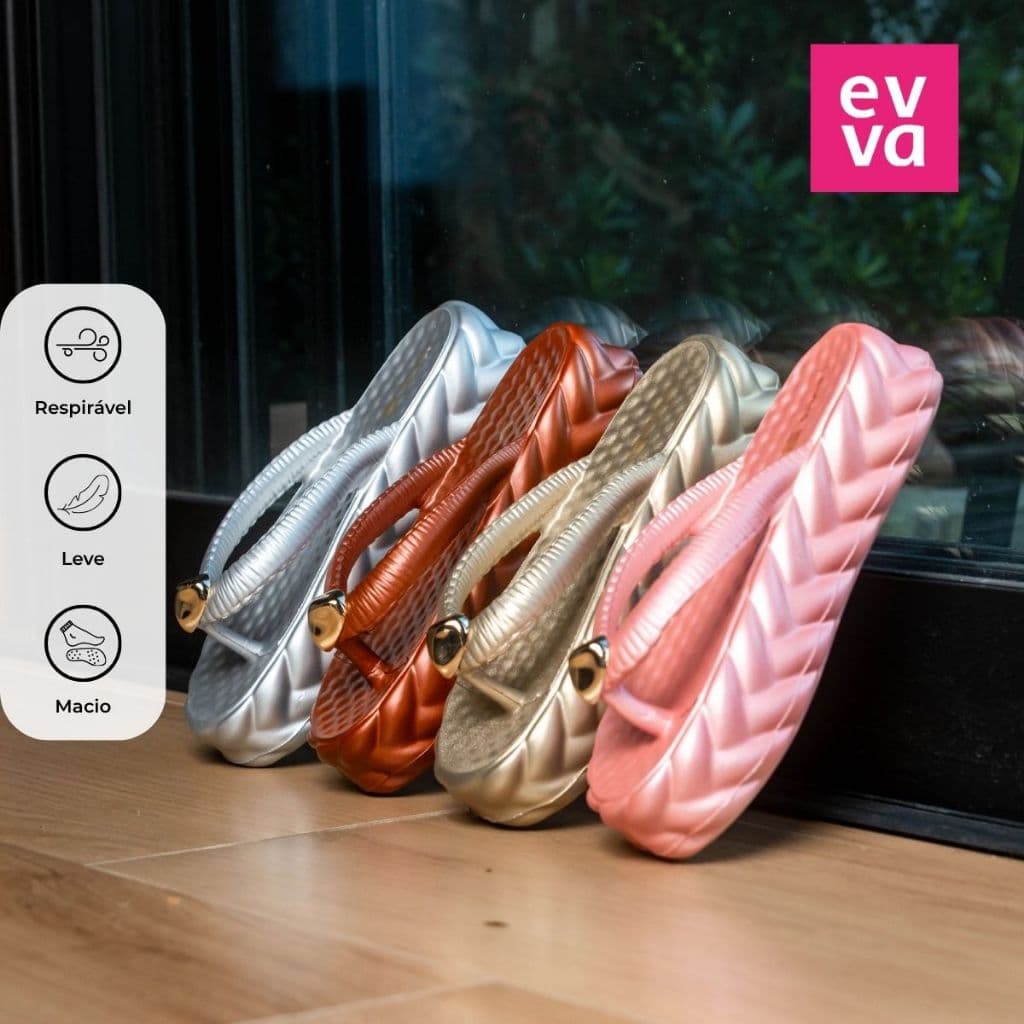 Chinelo Plataforma Dourado Luxo Salto Tratorado  Sandália Rasteirinha Trançada