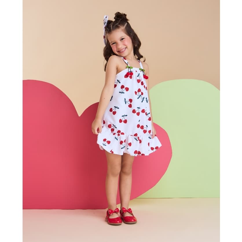 Vestido Infantil Menina 2 ANOS, 3 ANOS, 4 ANOS
