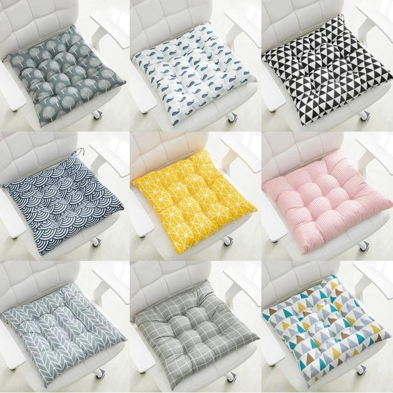 45x45cm Almofadas Decorativa Macio Diversas Cores Futon Assento De Cadeira Sofá Pallet Banco